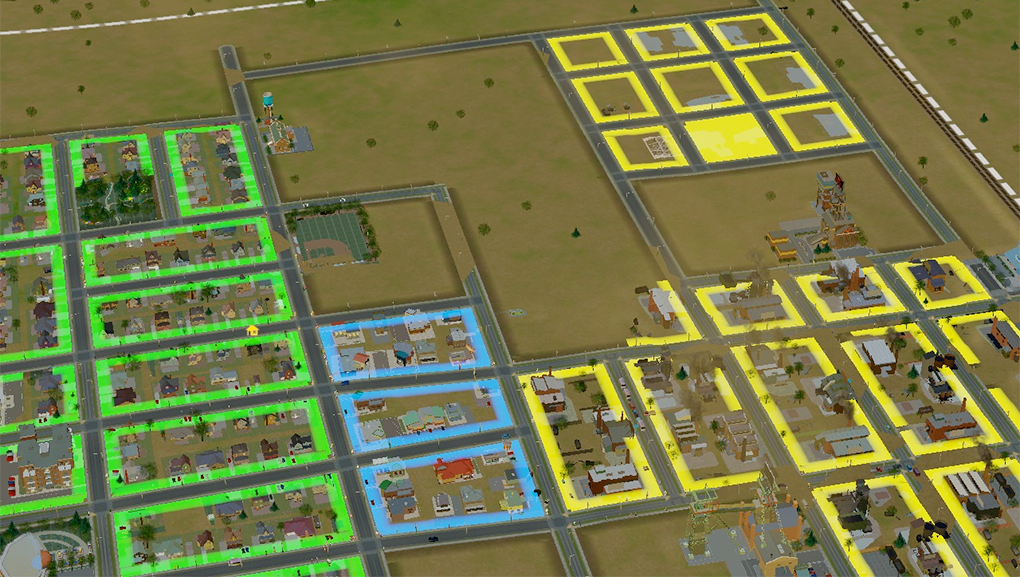 Capture d’écran Sim City 2013